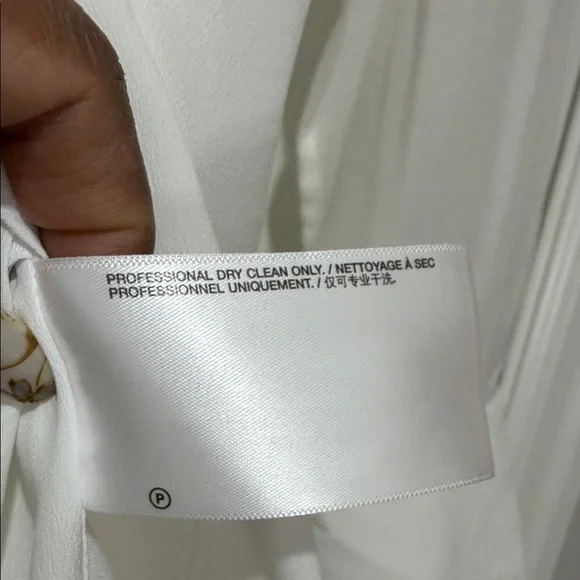 Helmut Lang White Lace Relaxed Shirt - Picture 8 of 8